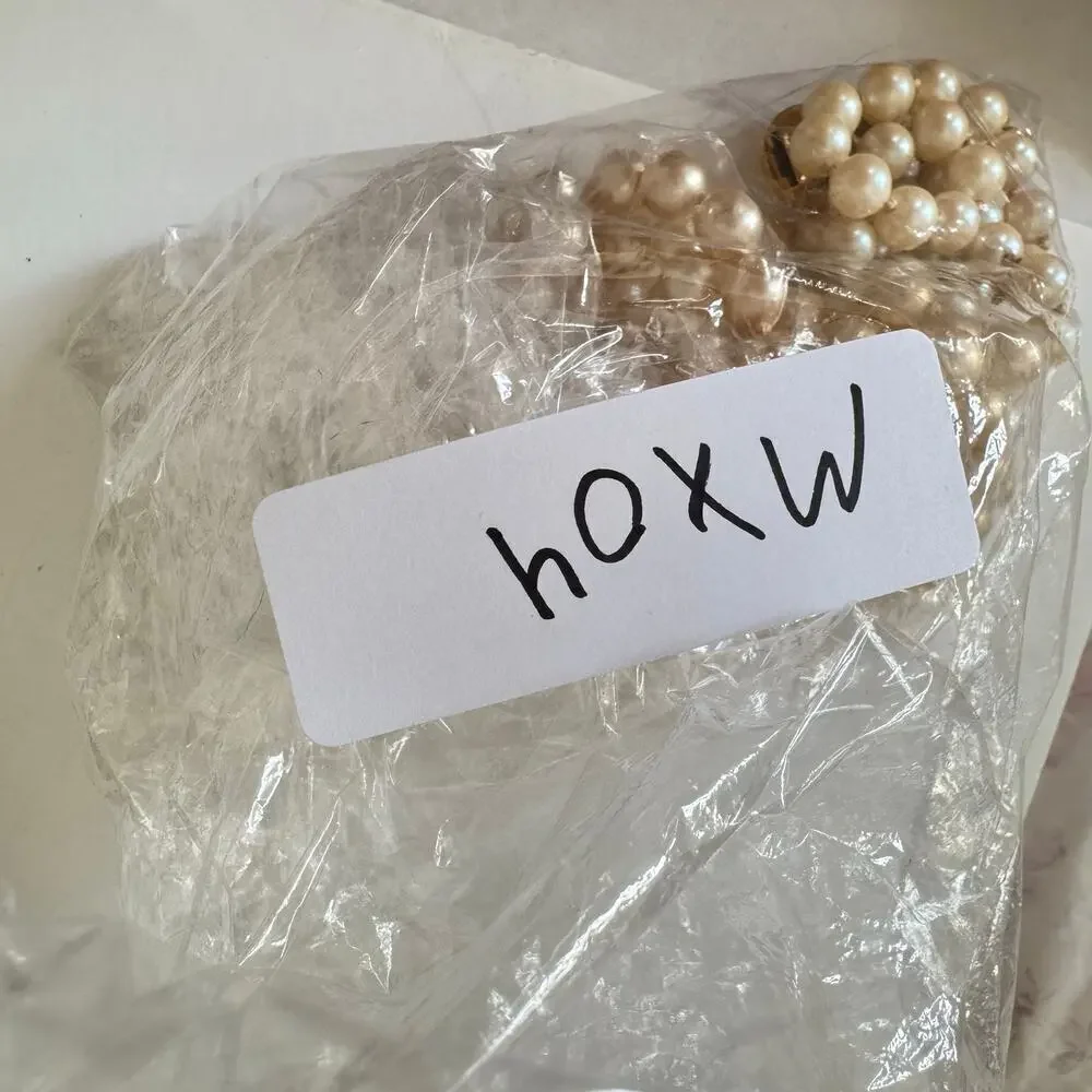 3 Vintage Faux Pearls and Gold Toned Bead Necklace and Two Bracelets 1950’s